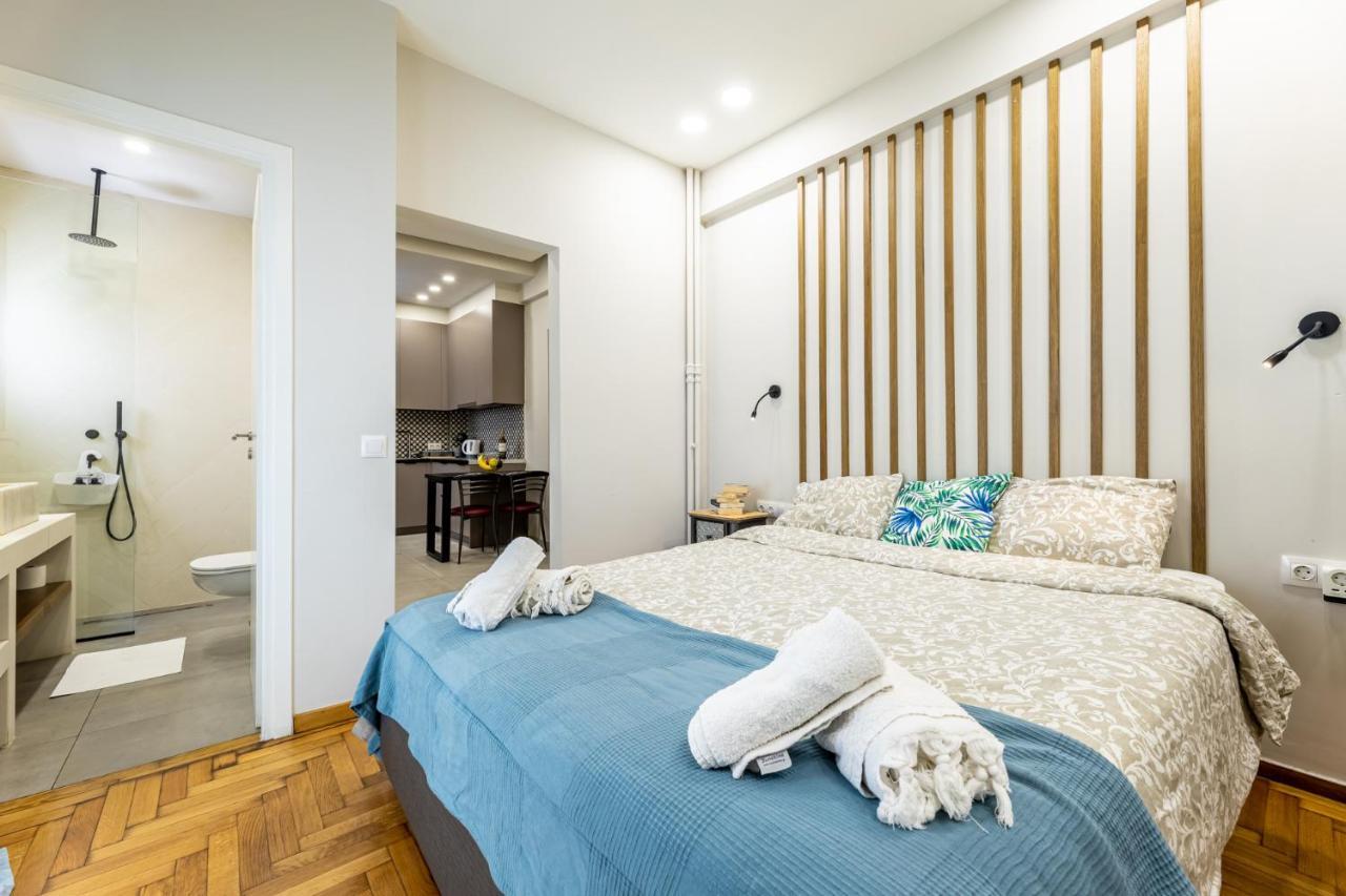 Апартаменты Cozy Lux Studio At Attiki Metro Афины Экстерьер фото